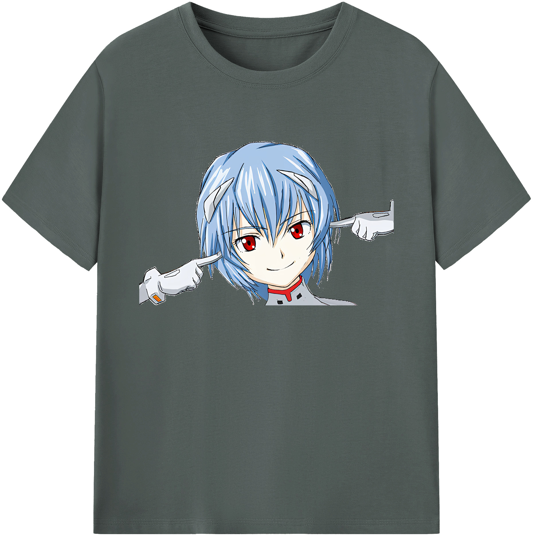 （画像用） EVA 新世紀エヴァンゲリオン 綿100％ メンズ半袖Tシャツ｜肌触りやわらか＆通気性